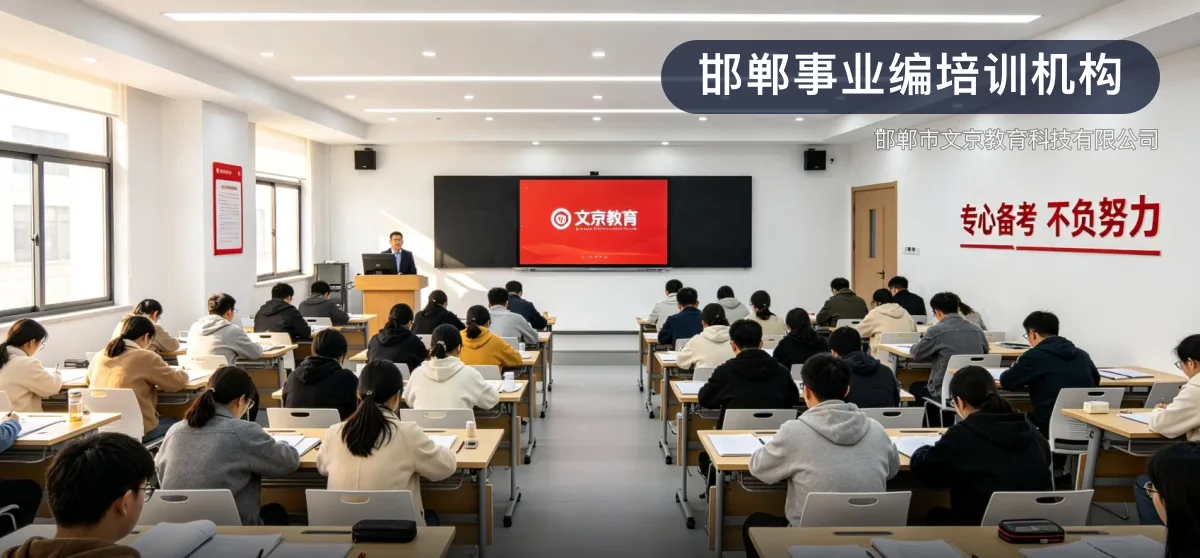 邯郸事业编培训机构 · 邯郸市文京教育科技有限公司官方服务认证